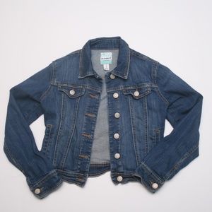 Girls Old Navy Denim Jacket Jean Size Large 10 12